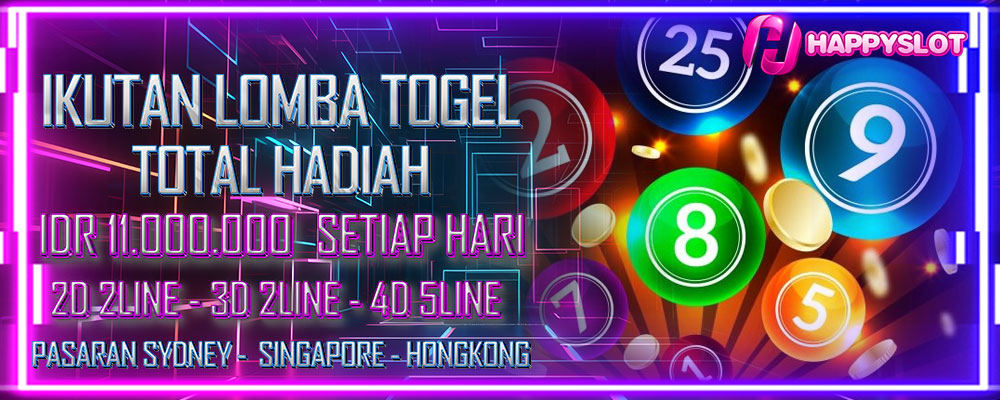 LOMBA TEBAK ANGKA 2D 2LINE, 3D 2LINE & 4D 5LINE SD