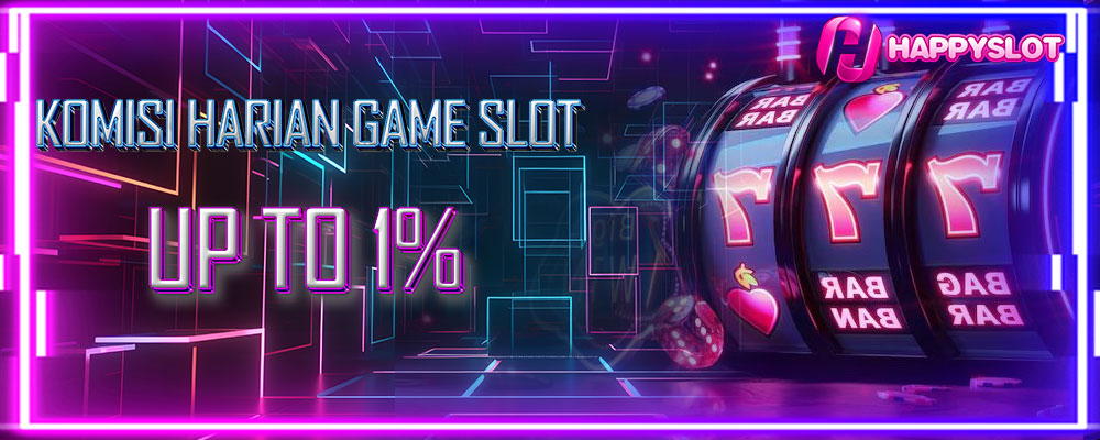 Komisi Harian Slot Game 1%
