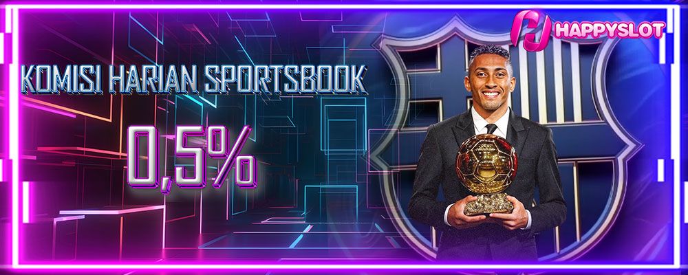Komisi Harian Sportsbook 0,5%